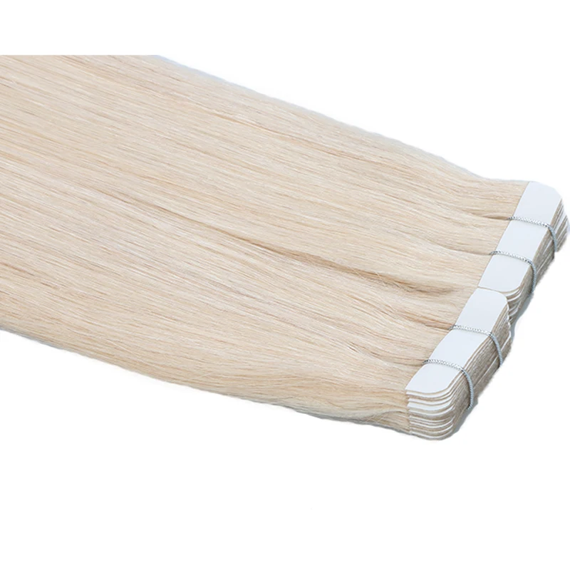 Human Hair Extensions 20/40pcs Russian Hair Tape in For Woman Machine Made Remy