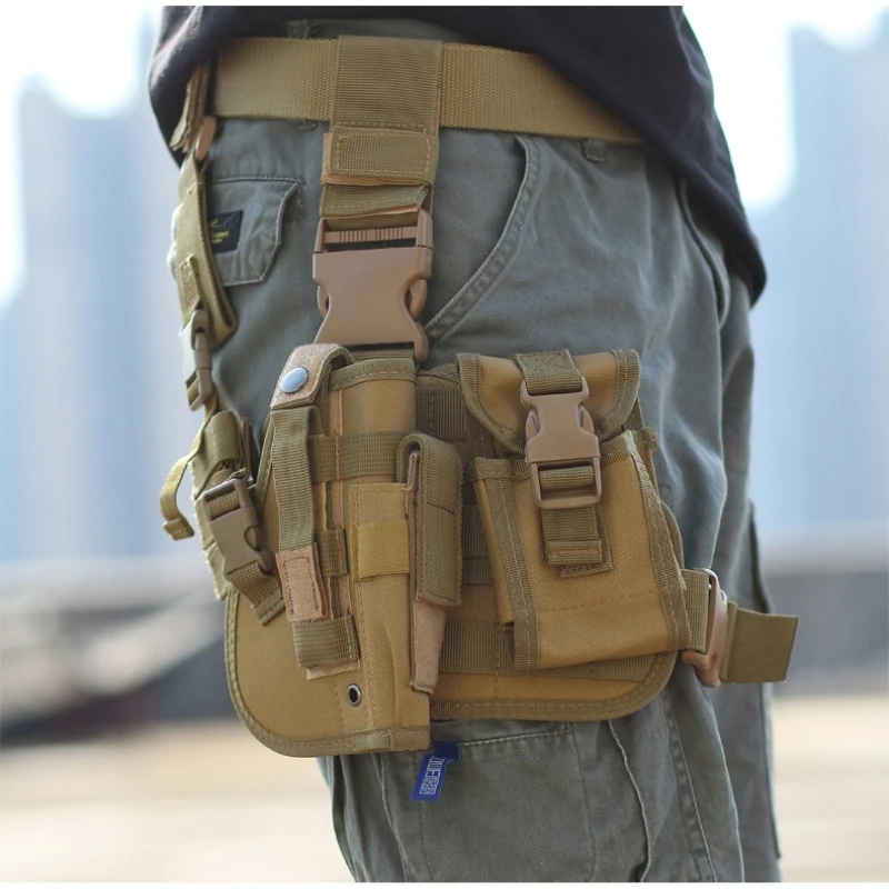 

Tactical Leg Bag Molle Military Waist Bags Hunting Pouch Army Outdoor Sport Waterproof Climbing Rucksack Camping Hiking Mochila