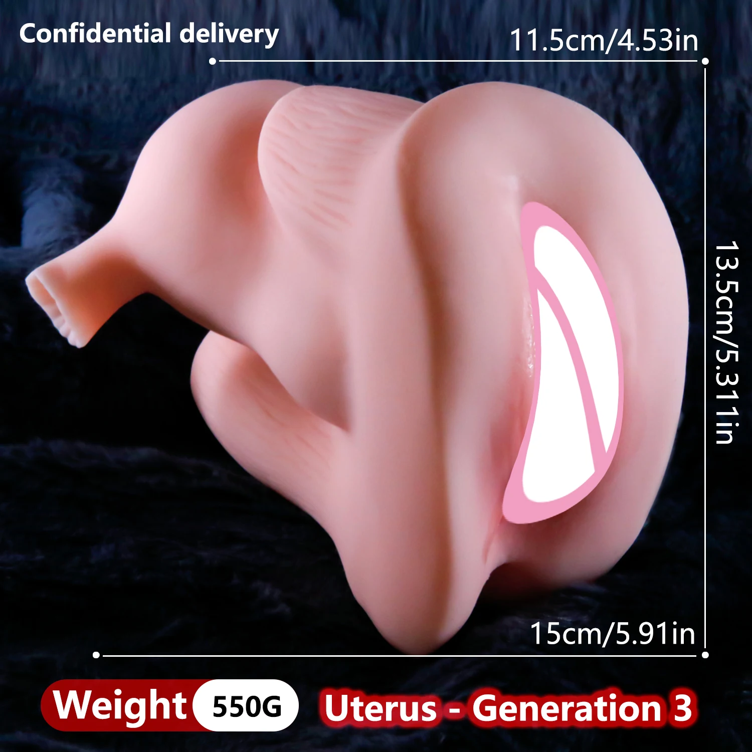 Safer Erotic Toy for Men Male Masturbation Device Dolls for Realistic Vagina Artificial Cup Soft Rubber Adult Sex Products Mold