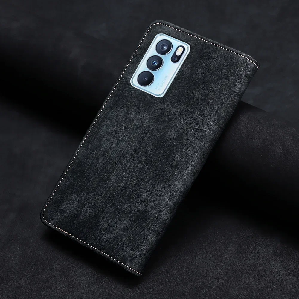 Elegant Leather Flip Cover Business Phone Case - Premium Protection & Style