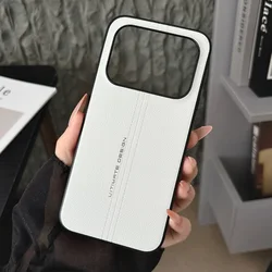 Ultimate Leather Mid - Line Design Slim Phone Case - Premium Protection Cover for Nothing Phone (4a) Pro (White)