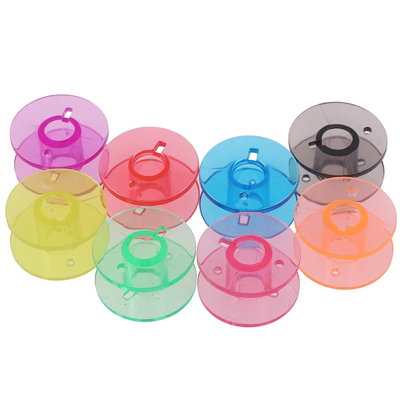 Hot Sale Bobbins Spool Sewing Bobbins Spool Plastic Empty Bobbins For Home Sewing Accessories 10Pcs