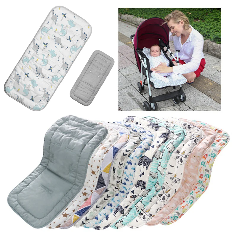 Baby Stroller Seat Cotton Cushion for Infant Pushchairs