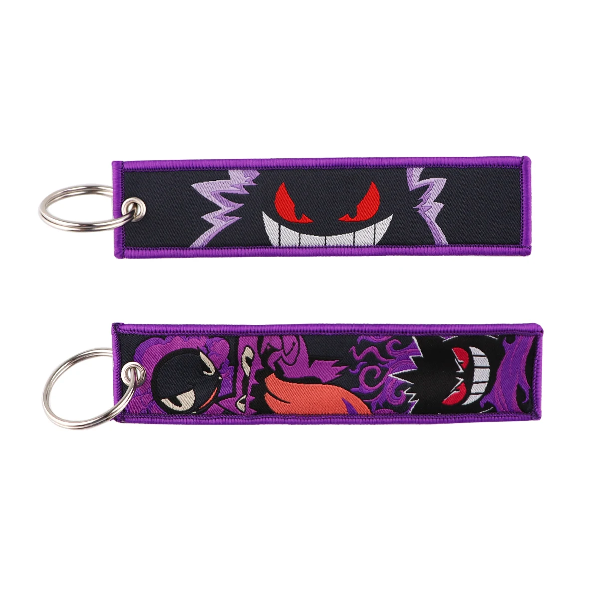 Charming Anime Cute Cartoon Embroidered Keychain | Stylish Key Holder & Accessory Gift
