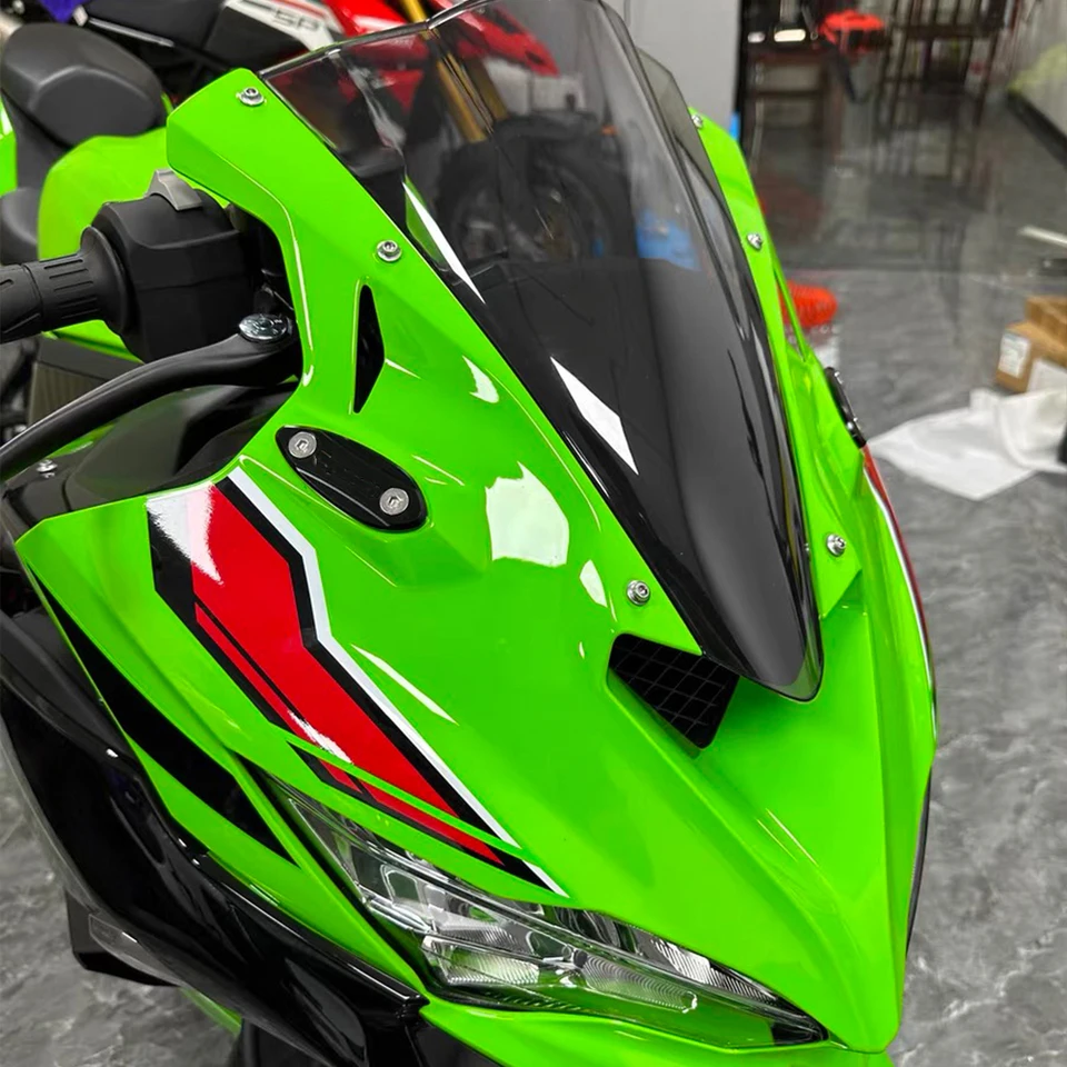 オートバイフロントガラス風偏向器フロントガラスバッフル風