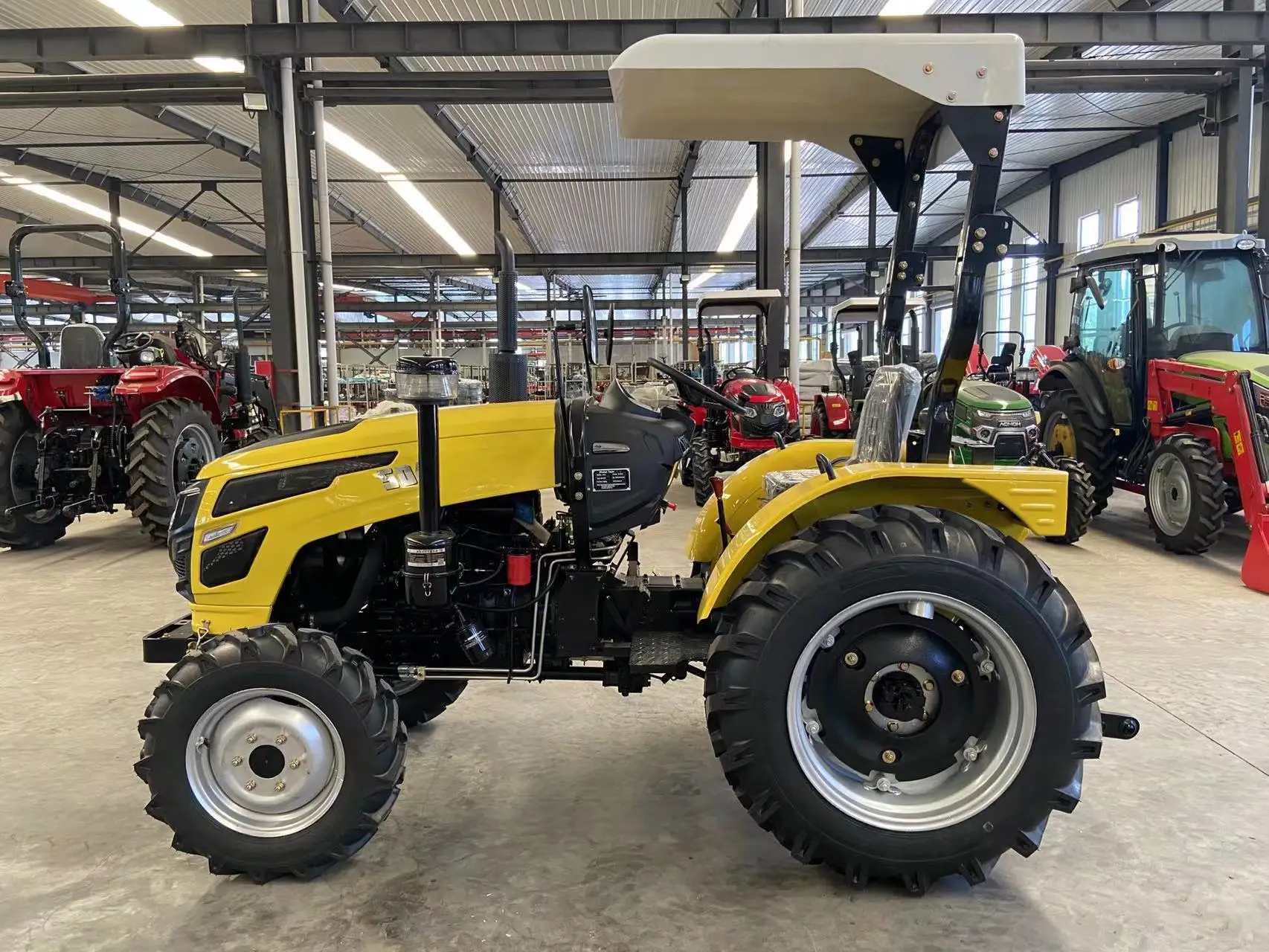 Trator agrícola novo 4wd do equipamento da maquinaria da agricultura da  chegada 35hp 2023 com certificado do ce - AliExpress