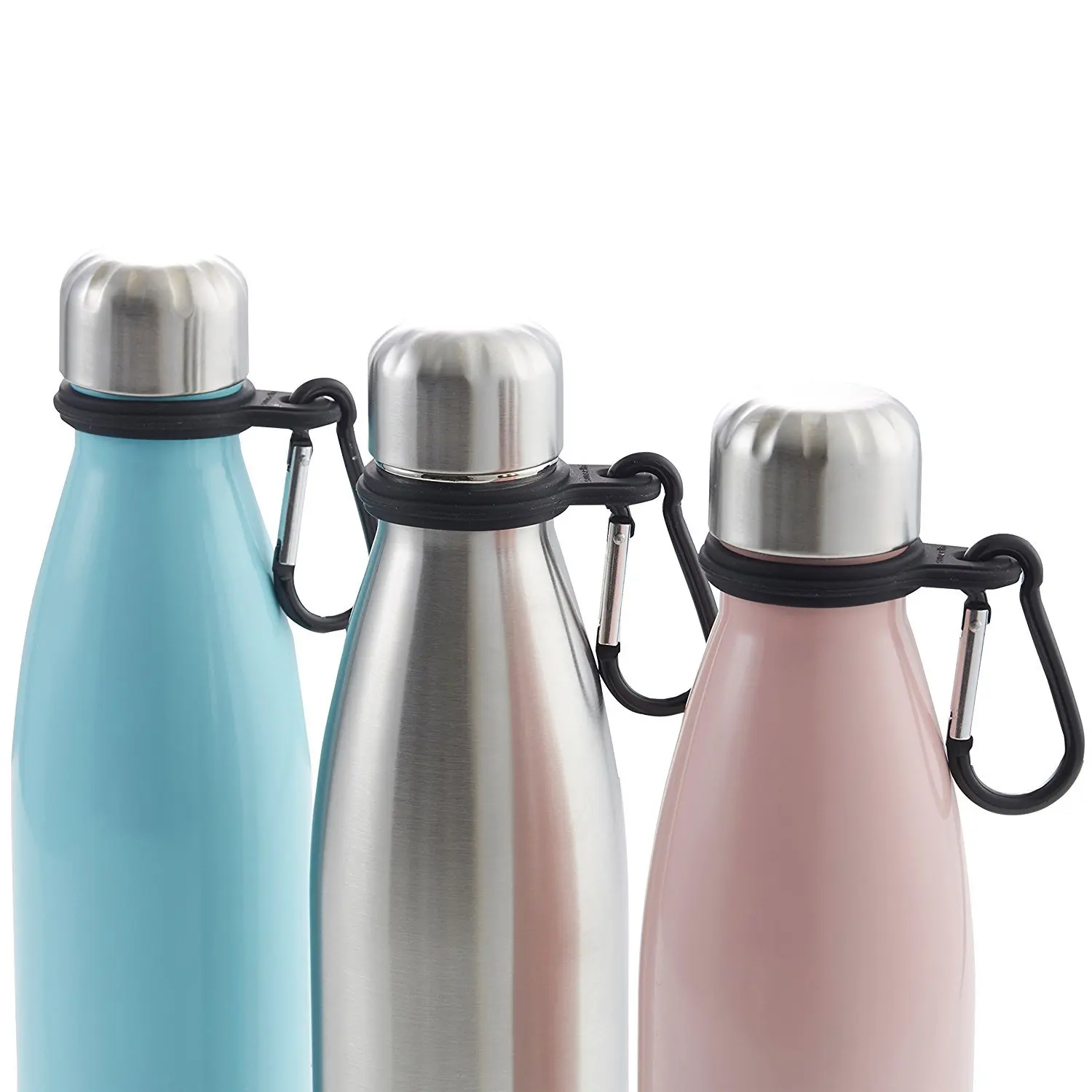 Outdoor Sports Water Bottle Holder with Carabiner Clip