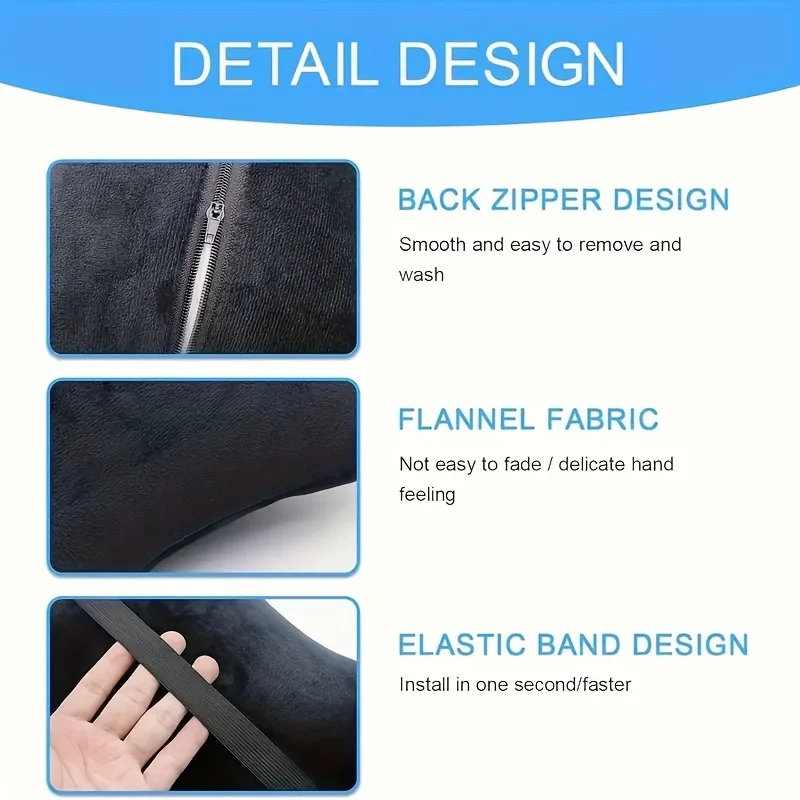 Comfortable Car Neck Support Pillow - Auto Interior Accessory for Relaxation
