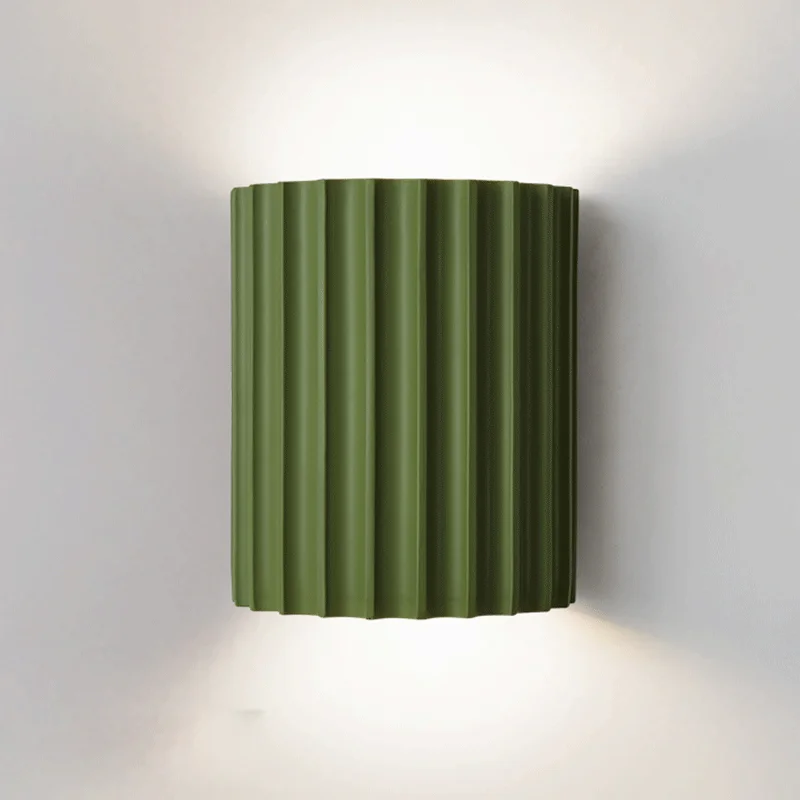 

Modern Nordic Resin Wall Lamps for Porch Living Room Background Black Lamp Corridor Bedroom Home Decor Indoor Lights Lampara