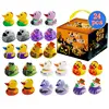 Mini Halloween Ducks Halloween Sound Duck Float Halloween Gift Box Toys Water Toy Skull Duck Halloween Party Favors Ducks 2
