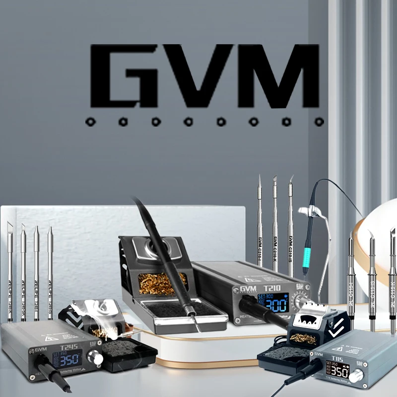 GVM OSS Smart Soldering Station, Compatible C115/C210/C245 Handles, Repair Phones and BGA PCB For JBC T210 T245 T115