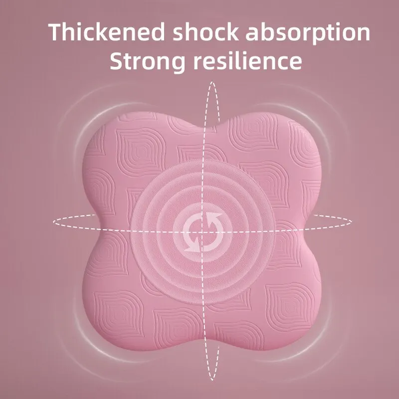 2PCS Yoga Knee Pad Anti Slip Yoga Support Pad Pilates Kneeling Pad Sports Balance Cushion for Protecting Knee Ankle Elbow yoga knee pad balance pad yoga fitness equipment