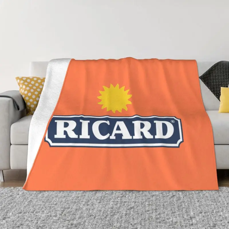 

Orange Marseille France Ricards Ultra-Soft Fleece Throw Blanket Warm Flannel Blankets for Bedding Car Sofa Bedspreads