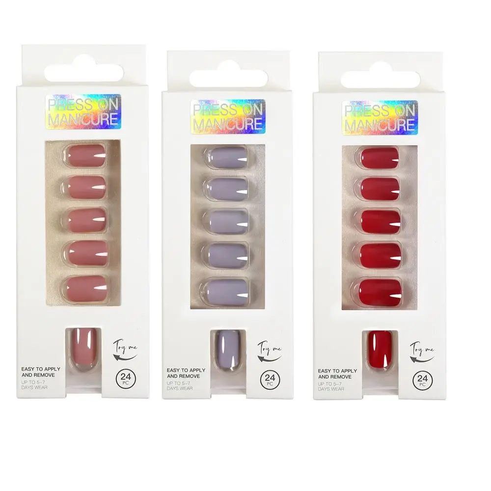 Fake Nails Nail Tips False Nail Tips 24pc