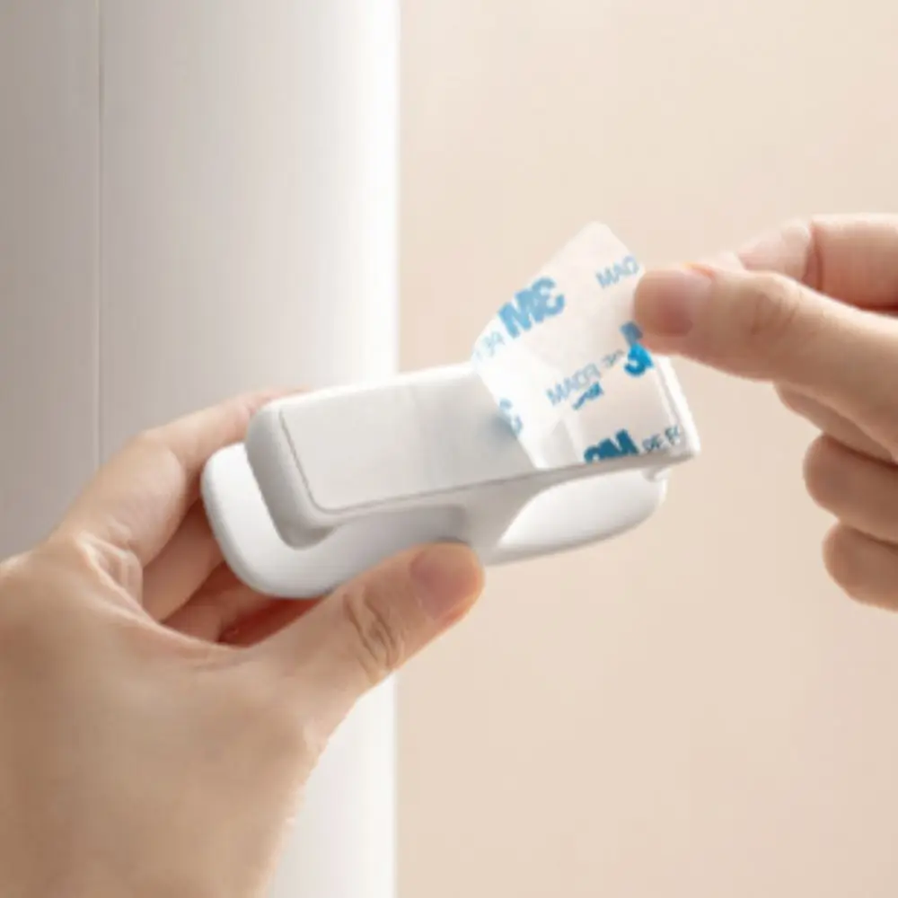 2 PCS 실용적인 실리콘 코드 와이어 정리함 자체 접착식 랩 코드 후크 배치 랙 하이더 가전제품 스탠드 사무실