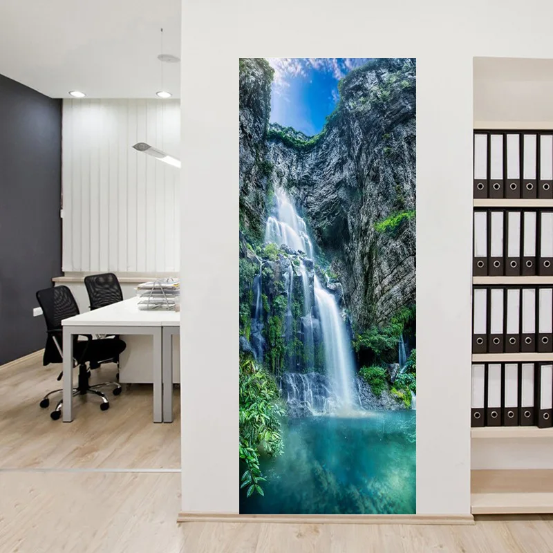 Autocollant Mural Style Portail Musulman Doré - Lot De 2 Pièces | Décoration Intérieure