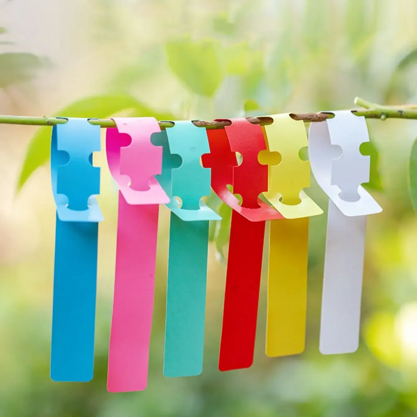 100PCS Adjustable flower and plant label seedlings