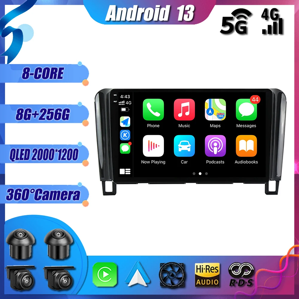 

Android 13 Car Radio Multimedia Player Stereo Audio GPS Navigation No 2Din 2 Din For Nissan Serena 4 C26 2010 - 2016