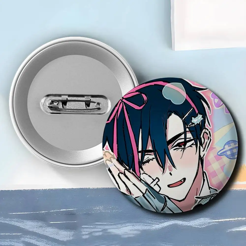 A-Alien Bühne Ivan Anime Junge Abzeichen Runde Exquisite Abzeichen Broschen Kreative Pins Für Kleidung Hut Rucksack Geschenk Zubehör – Detail 7