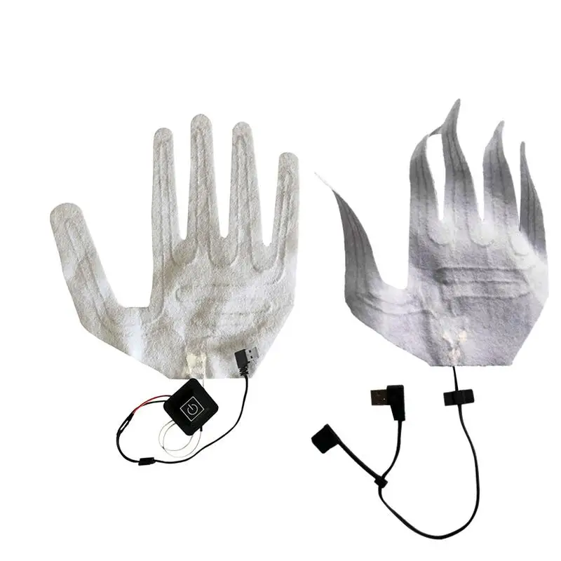 

Gloves Heating Sheet 3.7V Winter Outdoor Warm Gloves Warm Shoes Glove Pad USB Heated Composite Fiber Warm Glove Pad 17 x 10 x 1