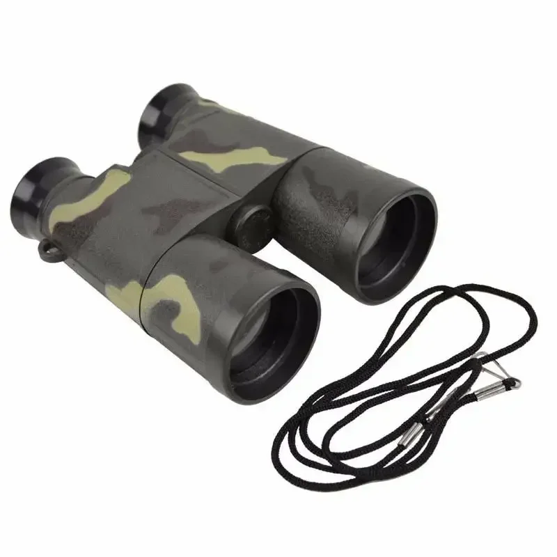 2PCS Binoculars Simulation Camouflage Telescope Children Kids Toys Mini Portable Folding 2
