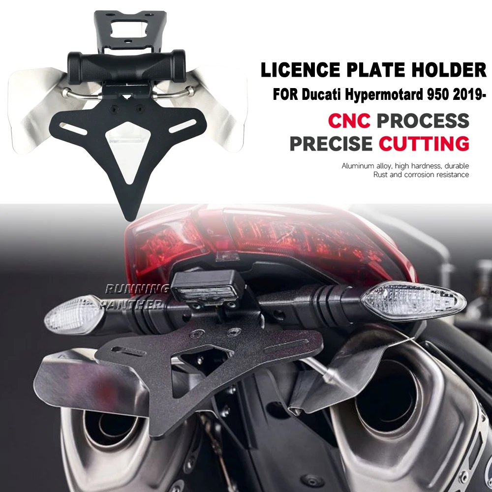Accessori Moto Telaio Posteriore Telaio Targa Telaio Ala Posteriore Per Ducati Hypermotard 950 2019-2024
