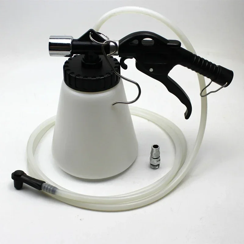 Brake Bleeder Kit 1L 0.75L Capacity Car Brake Bleeder Pumping Fluid Pump Kit Oil Change Purge Tank Tubes Repair Tools Truck Automobile Accessories