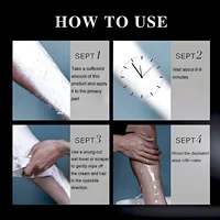 60g Hair Removal Cream for Men and Women, Painless, Quickly, Completely, Smooth and Refreshing, Reshaping Confidence, Enjoy Silky Skin 3