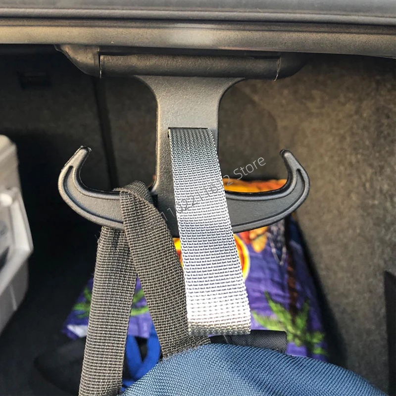 Cargo Trunk Hangers Bag Black Hook Fixed Bracket Handbag Holder For VW Volkswagen Passat B6 CC Jetta MK5 Audi A4 S4 B6 B7 A6