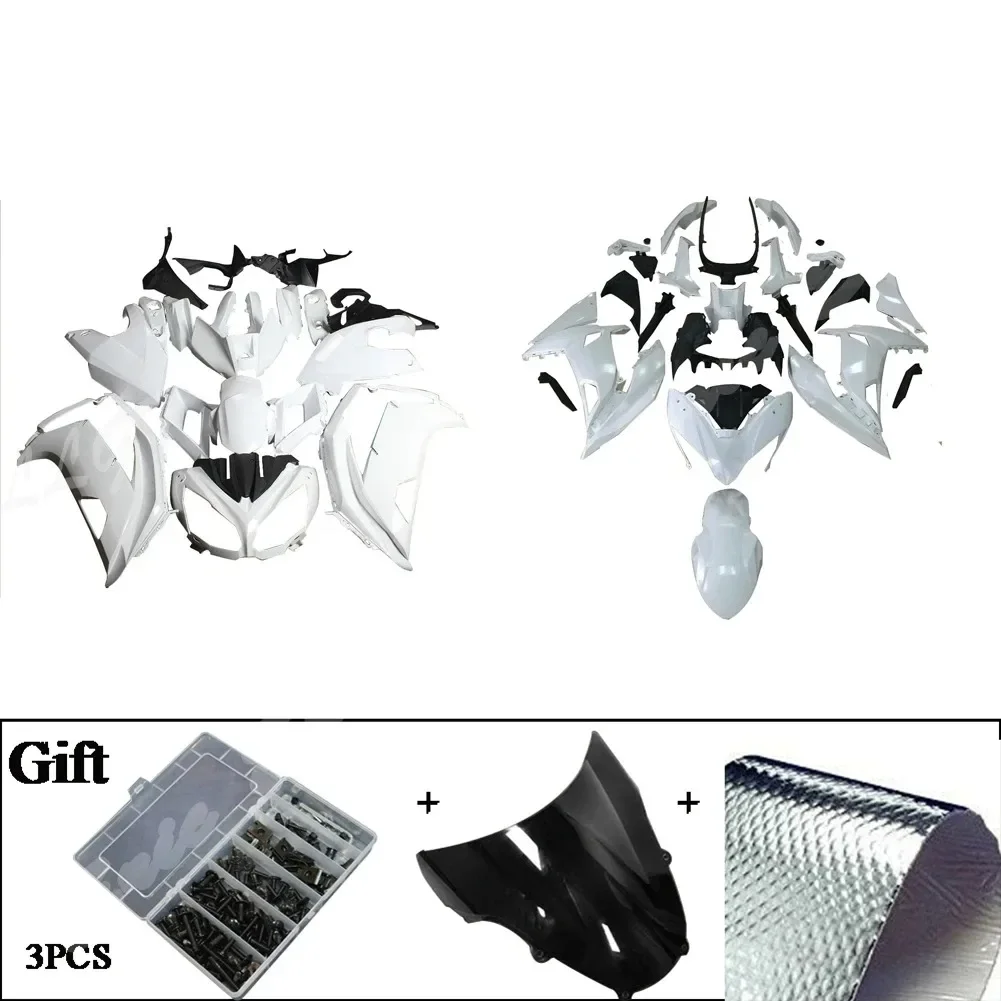 

Motorcycle Unpainted ABS Injection Fairing Kit Body Work For Kawasaki Ninja 650 ER6F 2012 2013 2014 2015 2016 2017 2018