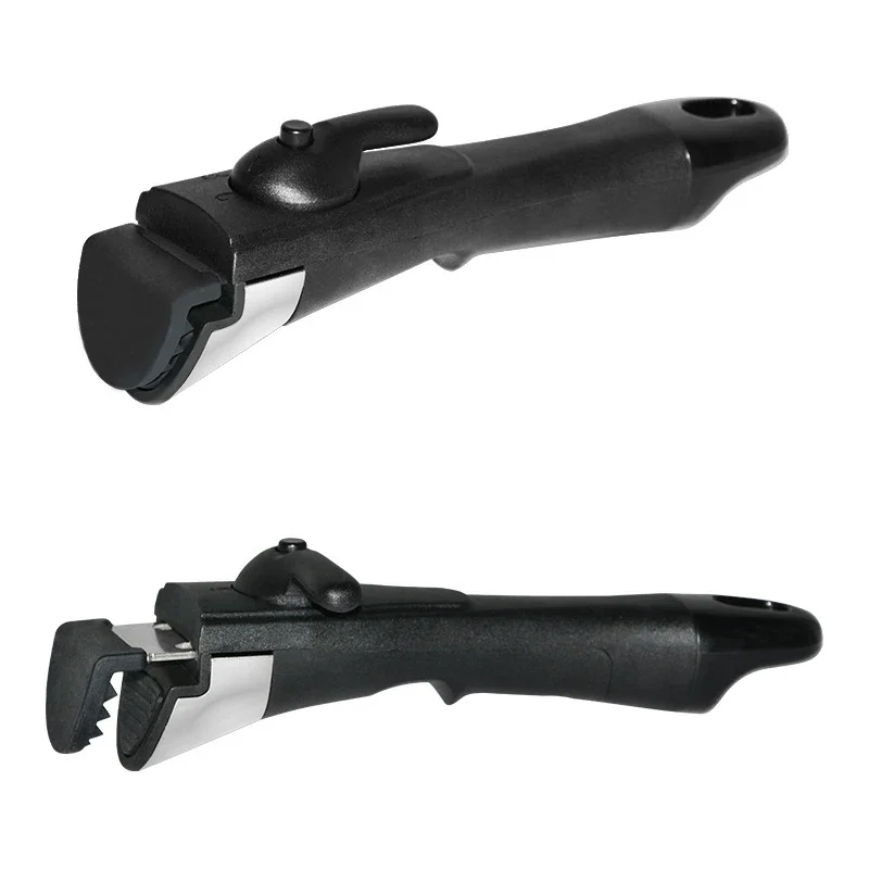 Removable Detachable Pan Pot Handle Tableware Replacement Anti-Scalding Clip Hand Grip for Kitchen Cooking Frying Cookware Bowl