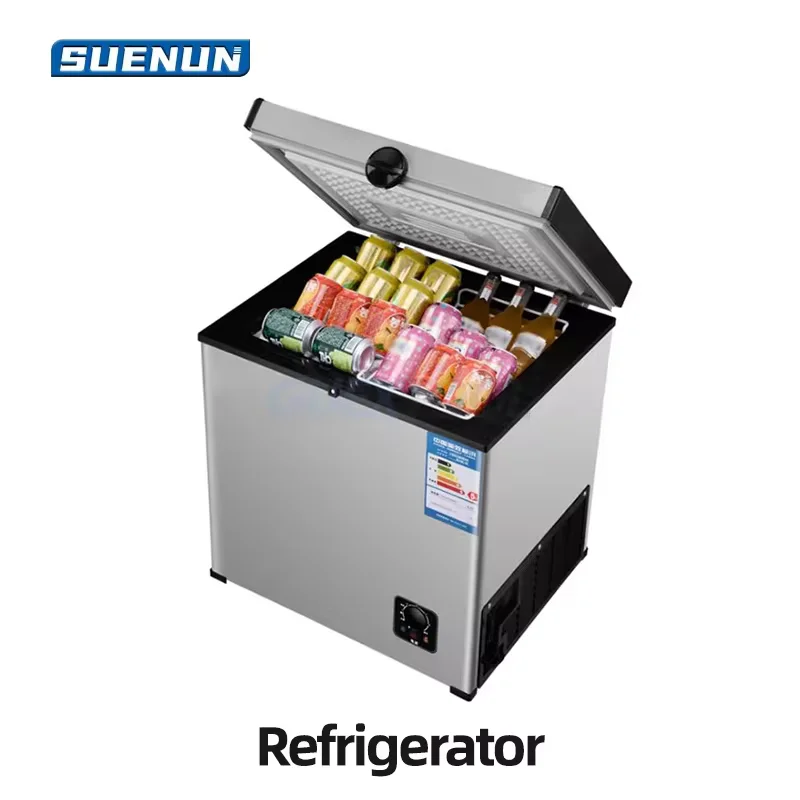 Kitchen Refrigerator Geladeira For Home Freezer Fridge Commercial nevera frigobar Single Door Beverage Freezer Icebox