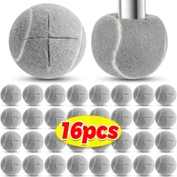 16/1PCS Chair Leg Cups Covers Tennis Balls Shape Non-slip Pads Furniture Floor Protector Cover Anti-Noise Table Legs Chair Cap 1