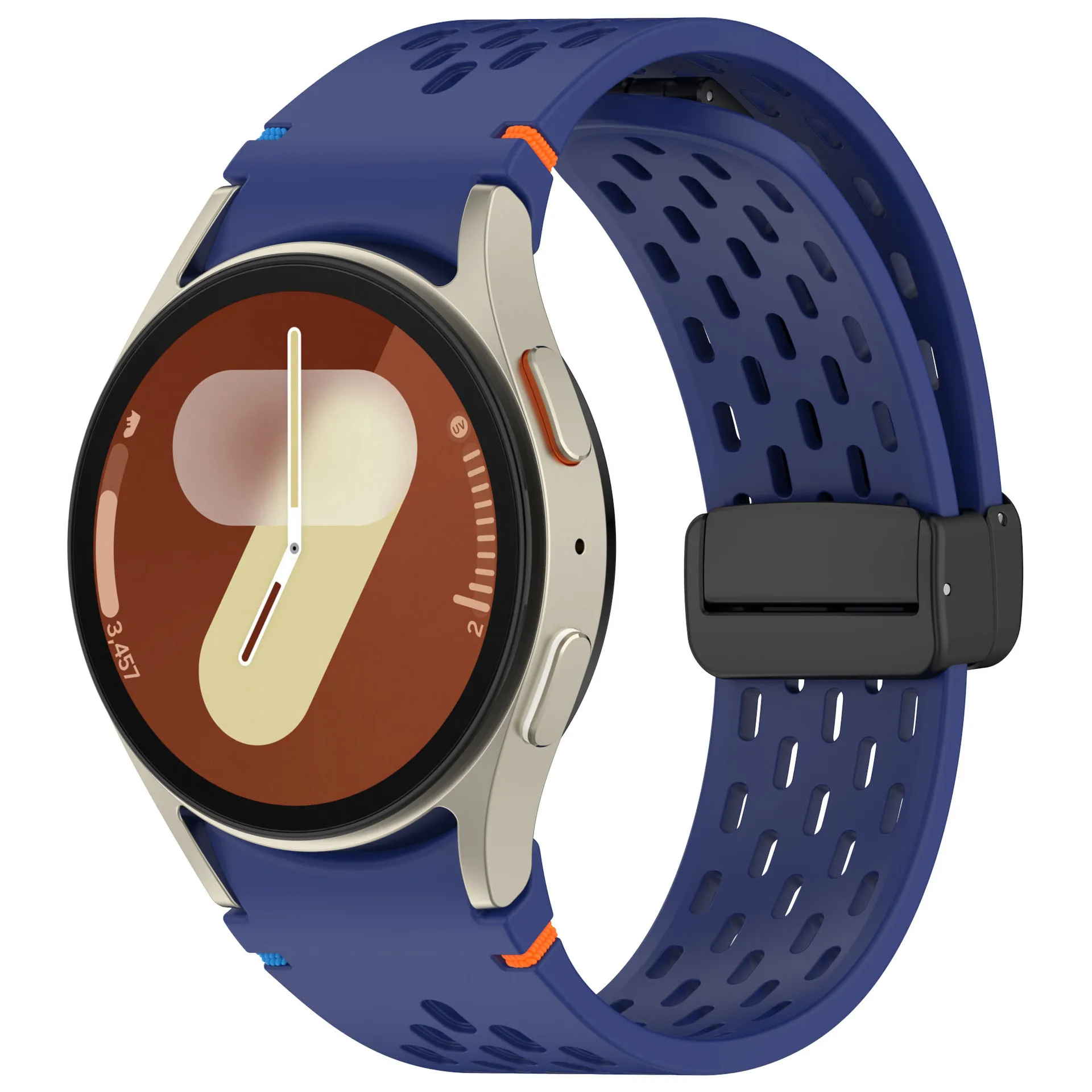 Seamless Silicone Strap with Magnetic Buckle