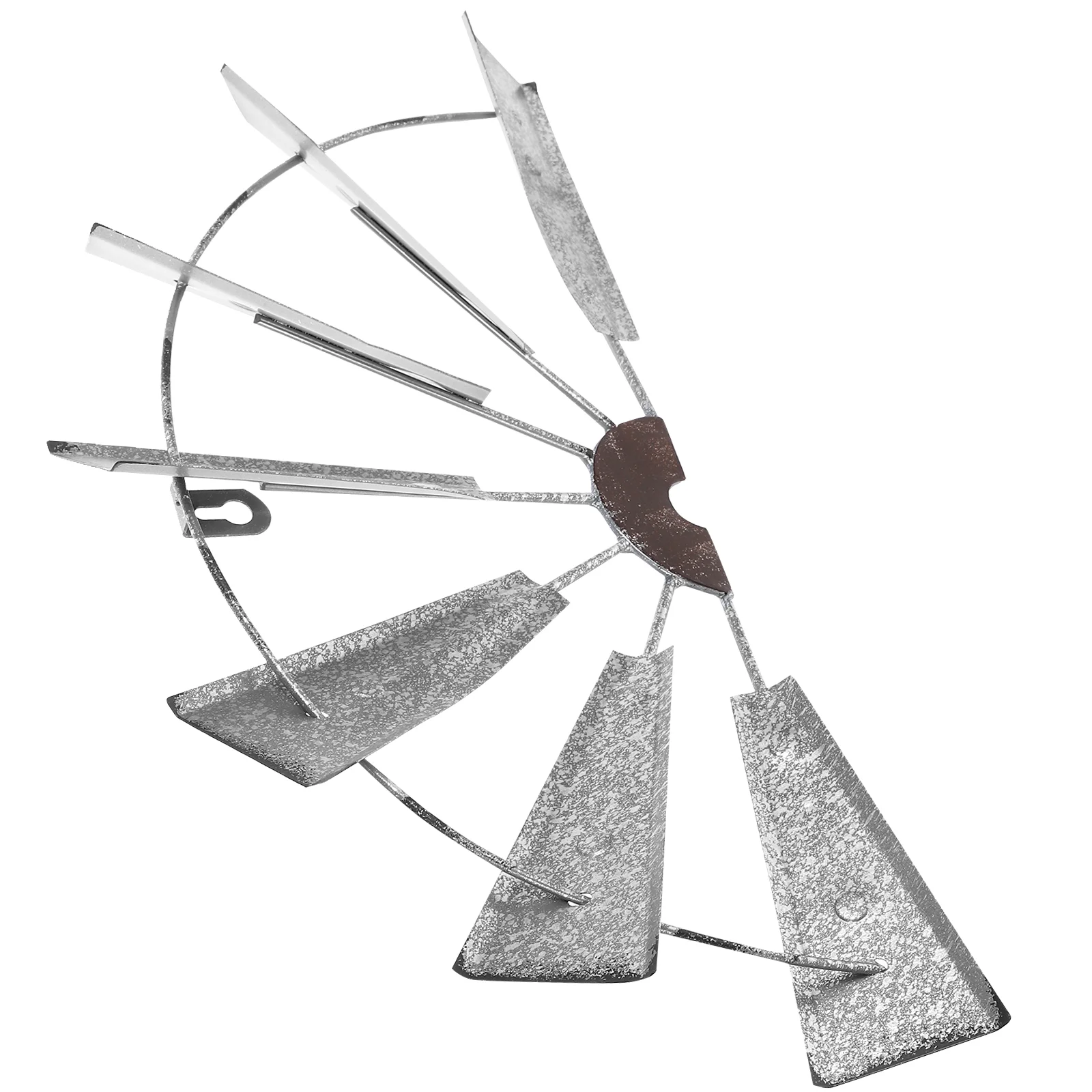 

Country Home Decor Small Windmill Wall Crafts Decorations Rustic Farmhouse Iron Art Pendants