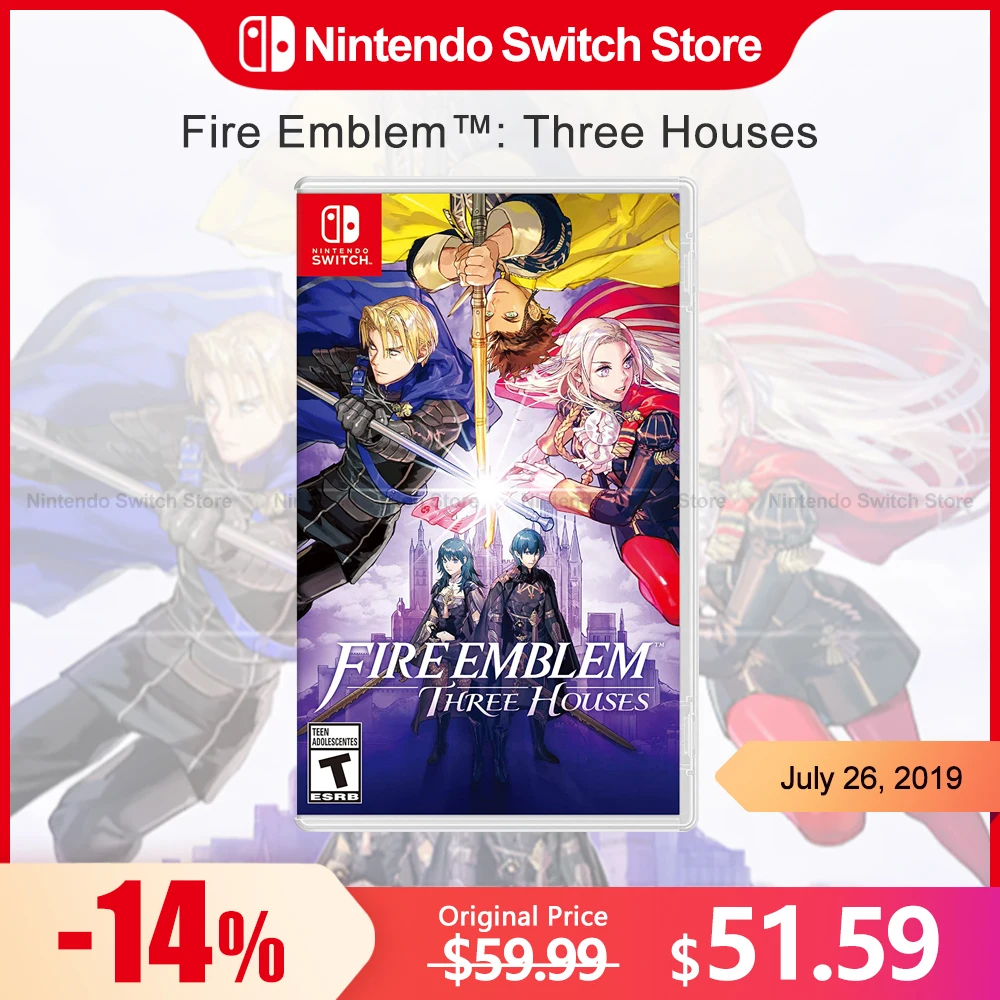 Fire Emblem Three Houses Nintendo Switch Game Deals 100% Official Original Physical Game Card Rpg Genere Per Switch Game Console