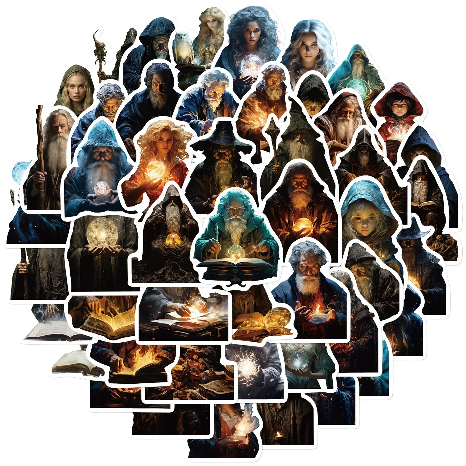 

10/50 шт., стикеры в готическом стиле