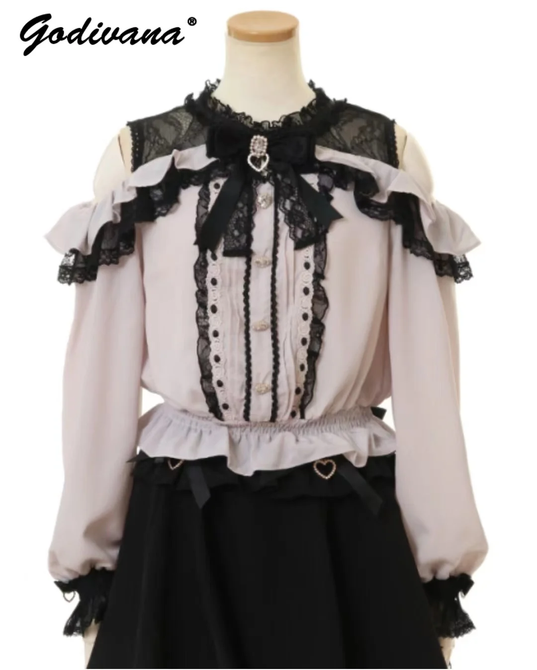 chemise-a-manches-longues-patchwork-en-dentelle-chemisier-creux-lolita-production-de-masse-initiee-douce-succession-japonaise-automne-2023