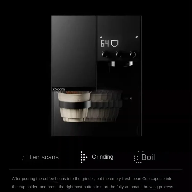 Pianist Coffee Machine Automatic Hand-brewed Coffee Machine Capsule Coffee Machine Nesspresso Buffet 2