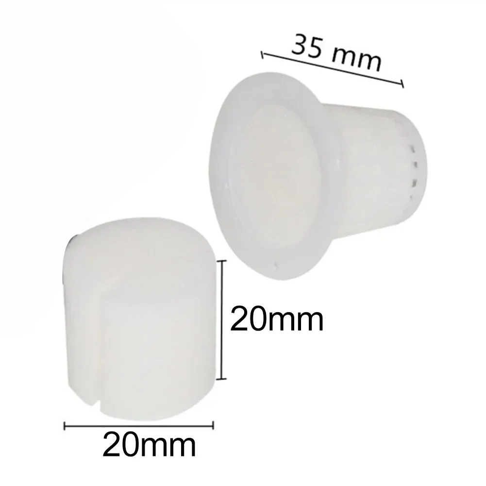 

Nursery Pots 50pcs Slotted Mesh Soilless Culture Vegetable Net Cups Basket Cylinders Sponge Garden Plant Hydroponic System