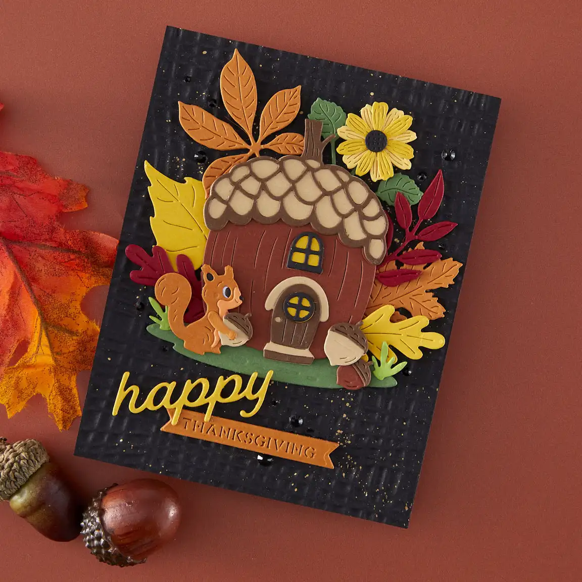 2025년 가을 할로윈 호박 아콘 에이커스 매직 메탈 커팅 다이 클리어 스탬프 핫 포일 스텐실 왁스 DIY 카드 제작용