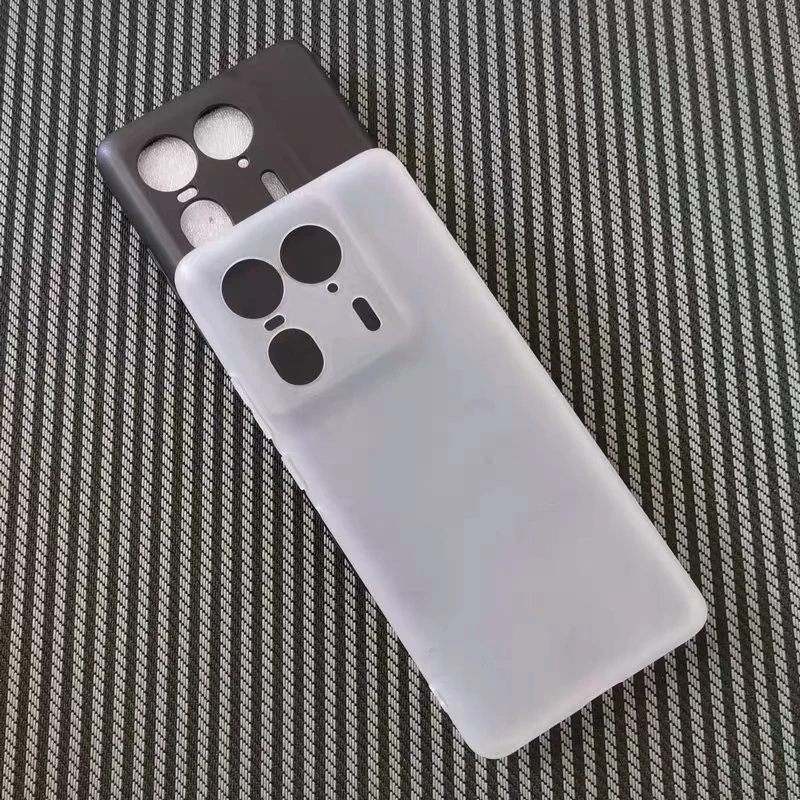 Sleek Matte Clear Soft Silicone Phone Case - Slim and Durable Back Cover