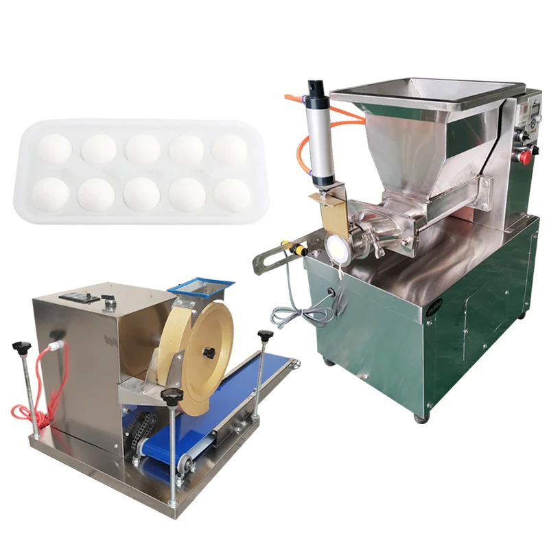 

110V 220V Commercial Dough Ball Forming Machine 10-40mm Automatic Pizza Bread Biscuit Dough Dividing Rounding Machine