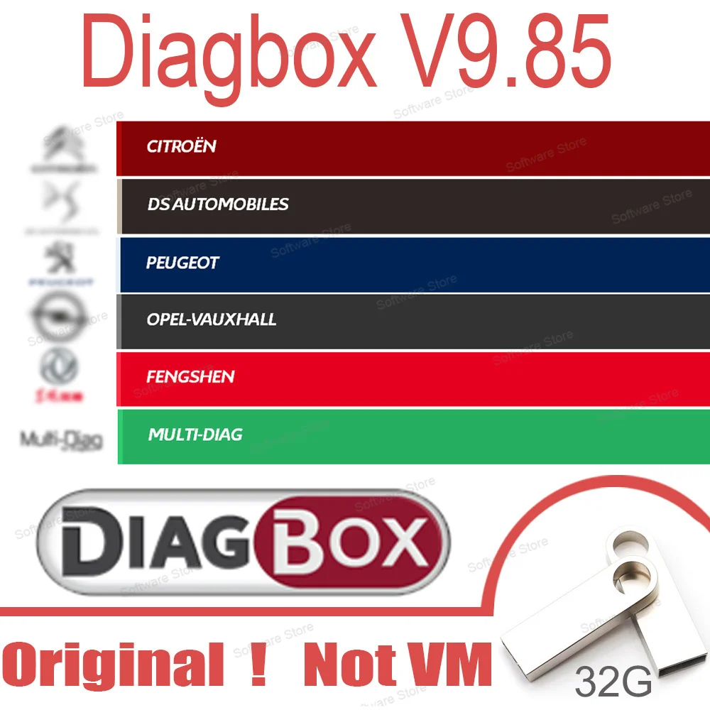 Latest Diagbox version V9.85 PC version Direct original installation ...