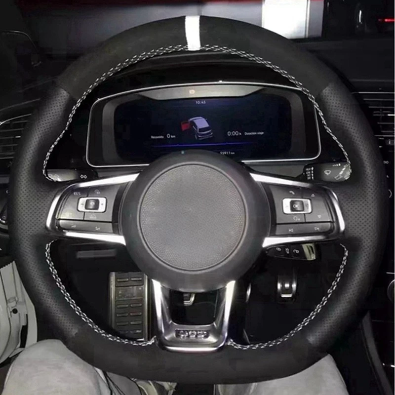 

Противоскользящие замшевые кожаные бриджи для Volkswagen VW Golf R MK7 Golf 7 GTI VW Polo GTI Scirocco автомобильные аксессуары