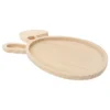 Wooden Pallets Rabbit Ears Egg Tray Child Platter Easter Food Trays Bunny Serving 2