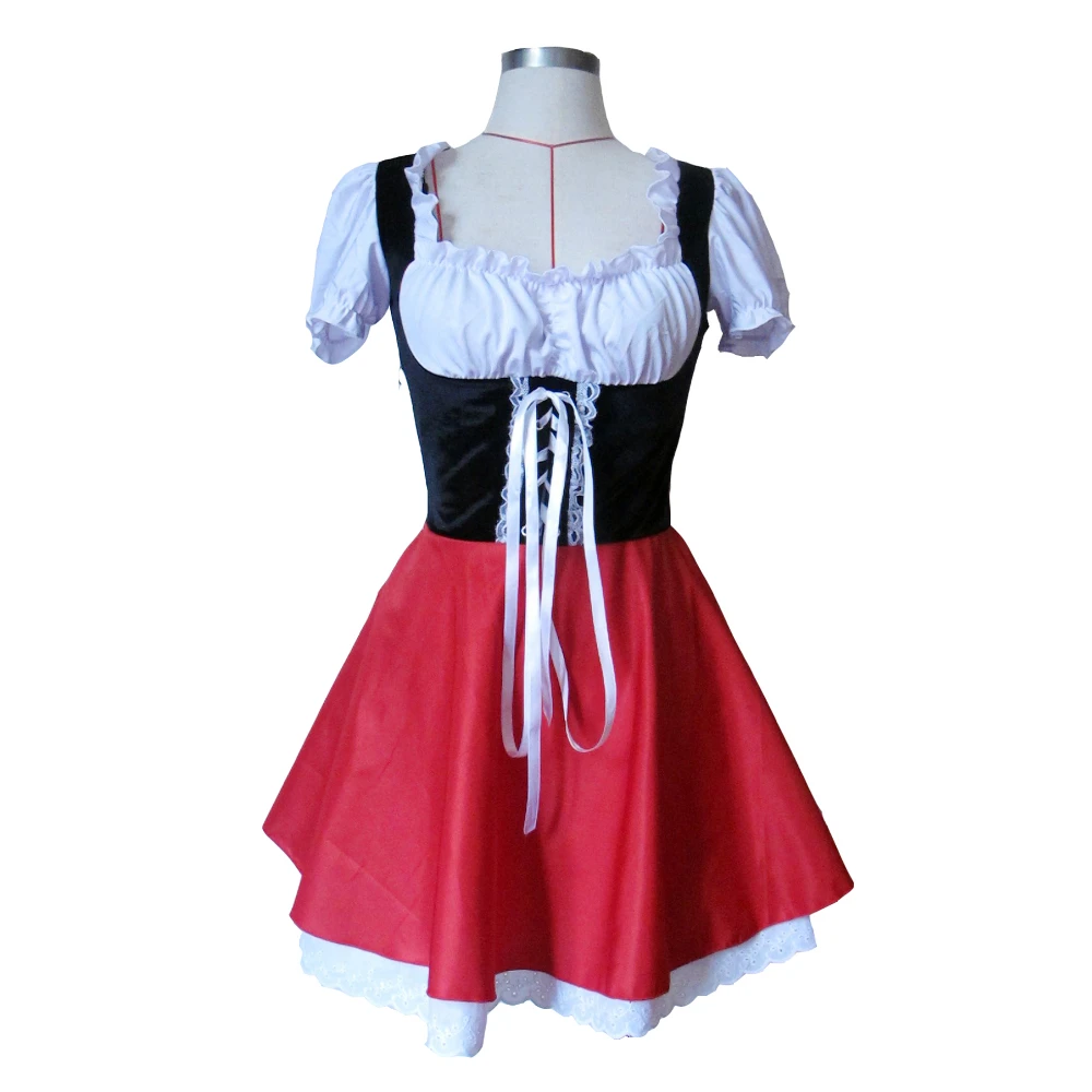 Role Playing Costume Cosplay Costumes Cosplay Costume S-6XL Halloween Costumes For Women's Cosplay Little Red Riding Hooded Dress Adult Female Costumes