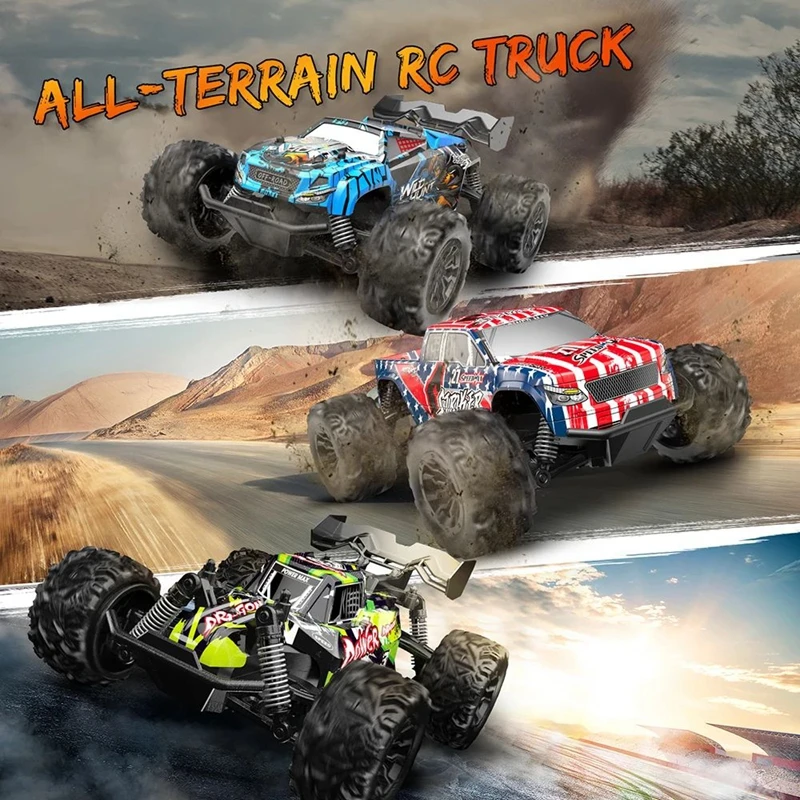 Auto RC Fuoristrada 1:20, Radiocomando 2.4G, Velocità 20 Km/h, Camion Telecomandato per Arrampicata e Drift, Giocattolo Regalo per Bambini - Image 3