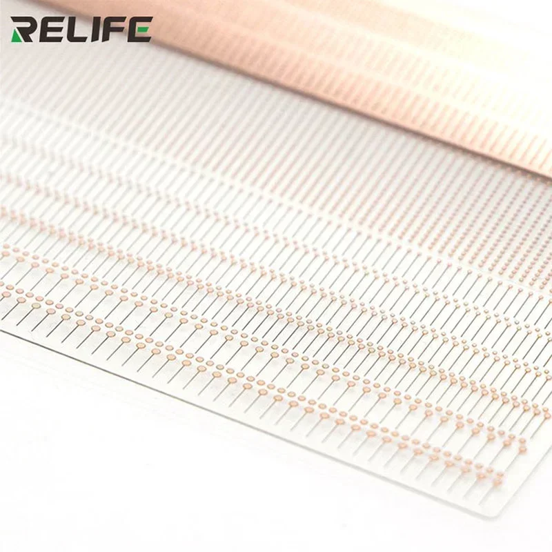 RELIFE RL-007GA Quickly Repair Solder Points No Looping Repair Spot Welding Piece Suitable for Phone Pads of Different Sizes set