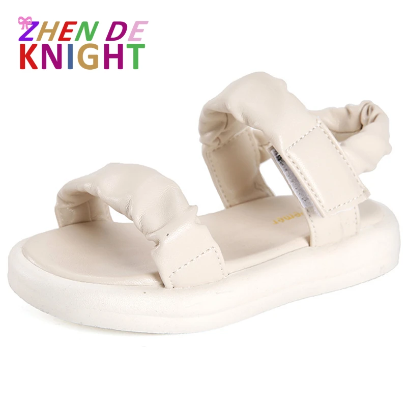 girls shoes Girls Sandals Fashion Baby Girl Kids Summer Sandals Children Sweet Summer Shoes Non-slip Soft Sole Casual Sports Sandals leather girl in boots